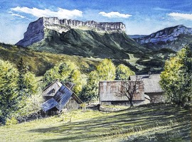 Le Grand Carroz, fin d'été