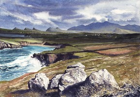 Mount Brandon from Clogher Head