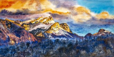 Grand Som, soir de vent.