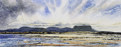 Ben Bulben from Streedagh Beach