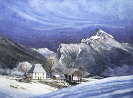 Grand Som, matin d'hiver