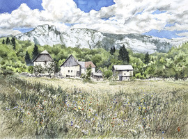 Dent de l'Ours, les Reys, fin d'été